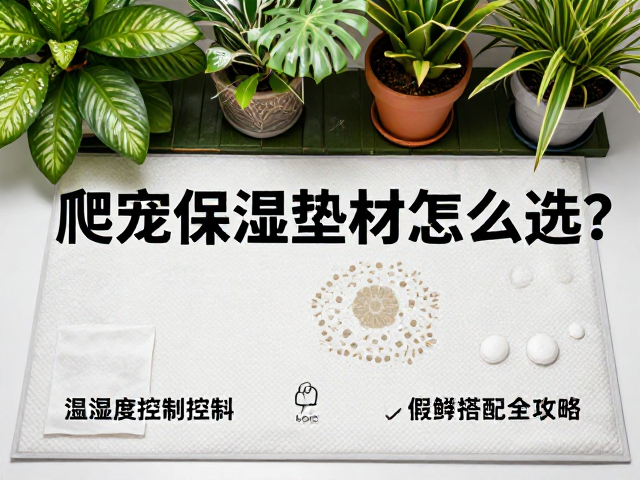 爬宠保湿垫材怎么选？温湿度控制与假植物搭配全攻略