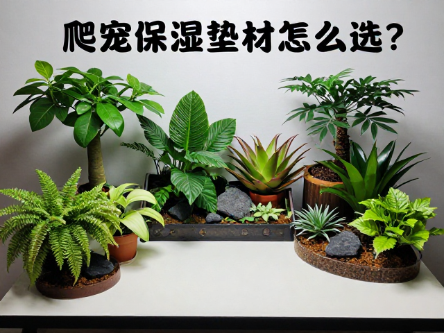 爬宠保湿垫材怎么选?温湿度控制与假植物搭配全攻略