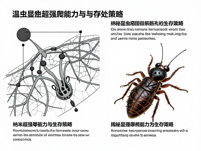 温湿度影响藏身处选择，揭秘昆虫超强攀爬能力与生存策略