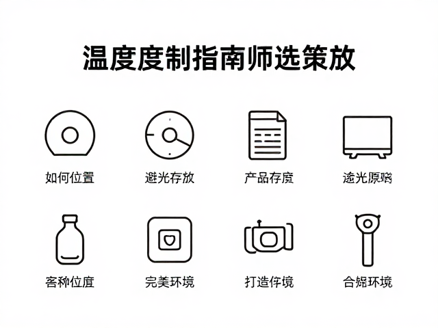 温湿度控制指南，如何选位置避光存放，打造完美环境