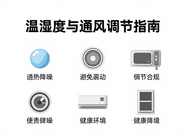 温湿度与通风调节指南，避免震动，打造健康微环境