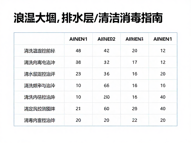 温室大棚温湿度控制与排水层清洁消毒指南