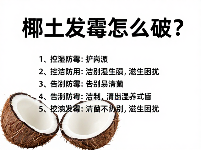 椰土发霉怎么破？控湿防霉指南，告别霉菌滋生困扰