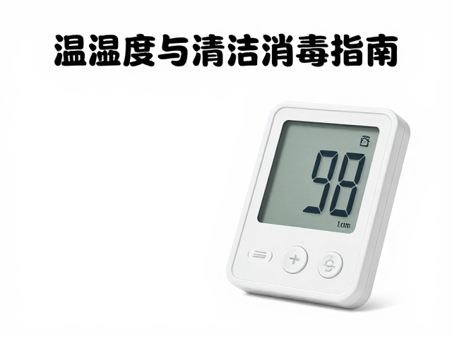 温湿度与清洁消毒指南，如何用湿度计监测保障环境健康