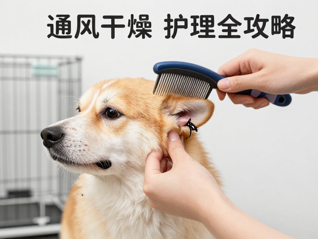 宠物梳毛技巧与耳道清洁防感染,笼舍通风干燥护理全攻略