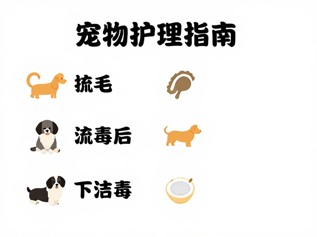 宠物护理指南，梳毛技巧，尿渍消毒与定点如厕训练