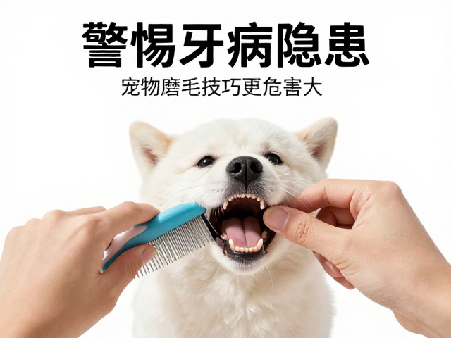警惕牙病隐患!宠物磨牙石危害大,掌握梳毛技巧更护齿