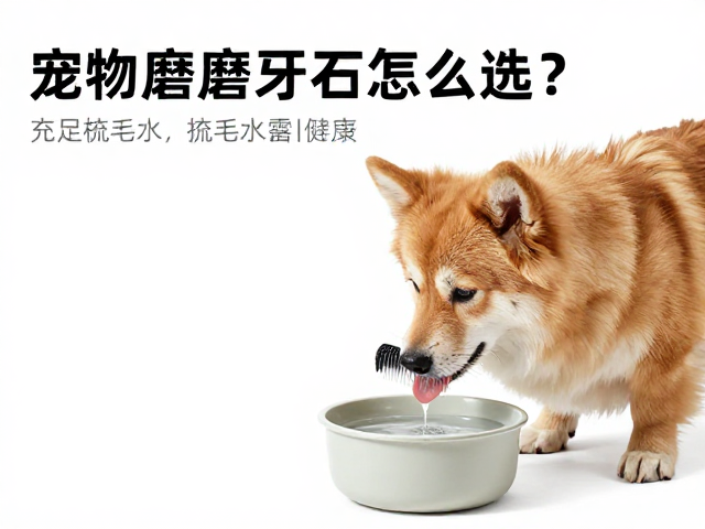 宠物磨牙石怎么选?梳毛技巧,充足饮水,打造健康萌宠日常