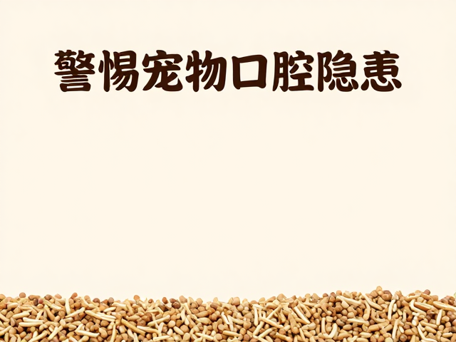 梳毛防牙病?警惕宠物口腔隐患,垫料勤换更健康