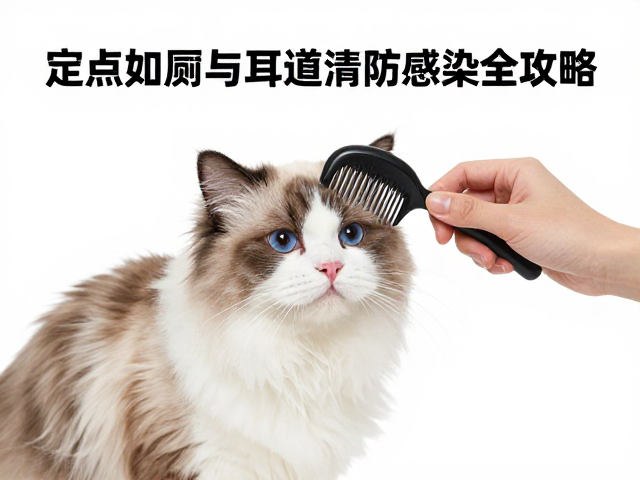 新手必看,猫咪梳毛技巧、定点如厕与耳道清洁防感染全攻略