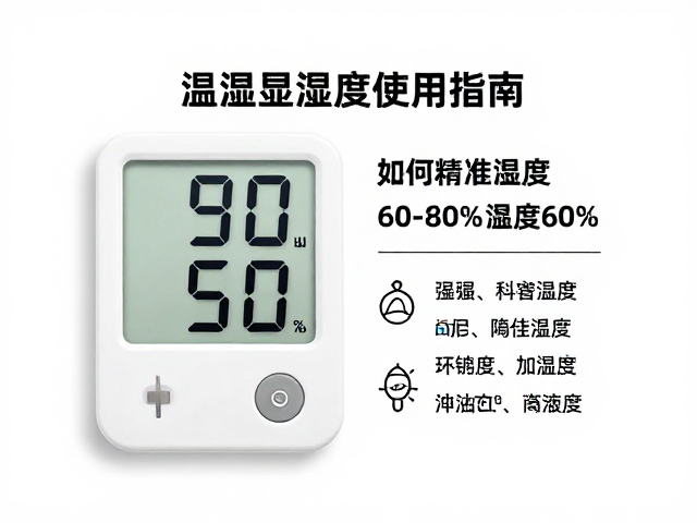 温湿度计使用指南，如何精准控制60-80%最佳湿度
