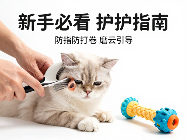 宠物梳毛技巧,剪指甲防打卷,磨牙玩具引导,新手必看的护理指南