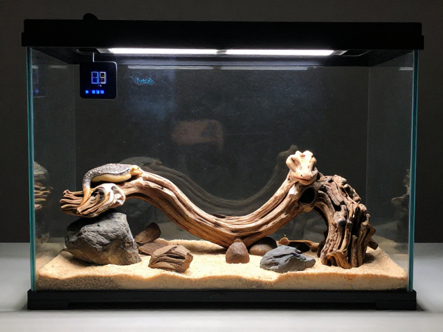 穴居型爬宠饲养，温湿度控制与玻璃缸布置全指南