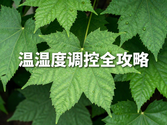 树叶遮蔽下如何选低湿品种?温湿度调控全攻略
