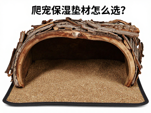 爬宠保湿垫材怎么选？树皮洞穴，温湿度控制全攻略