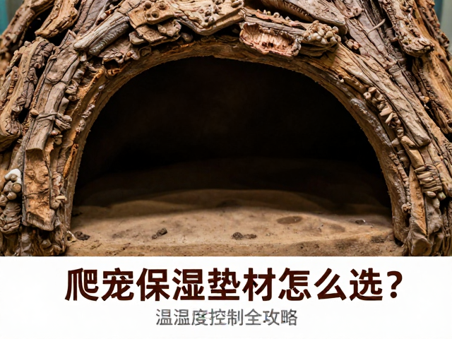 爬宠保湿垫材怎么选？树皮洞穴，温湿度控制全攻略