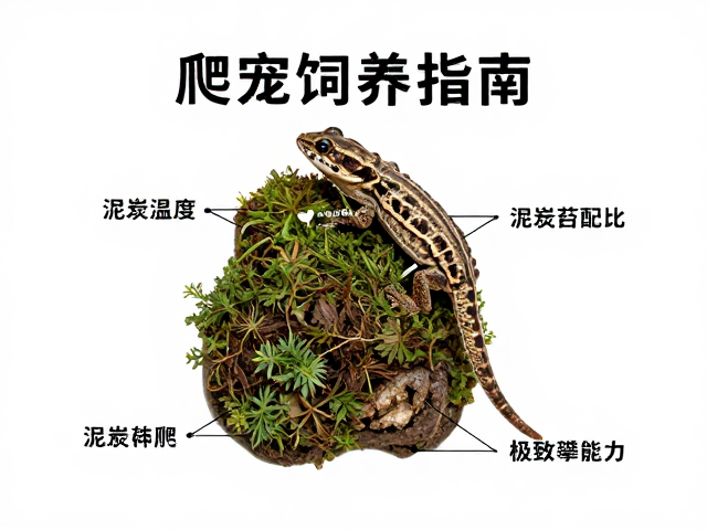 爬宠饲养指南，温湿度与泥炭苔配比，激发宠物极致攀爬能力