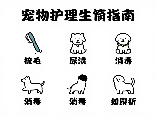 宠物护理指南,梳毛技巧、尿渍消毒与定点如厕训练全解析