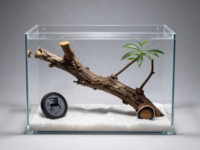 亚克力箱饲养温湿度怎么控？树枝造景保湿全攻略