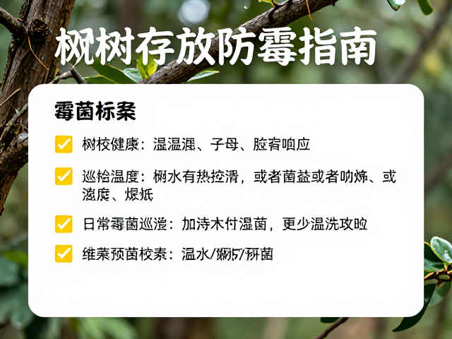 树枝存放防霉指南,温湿度控制与霉菌预防全解析