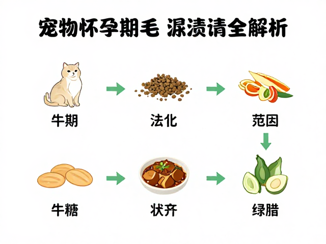 宠物怀孕期营养与尿渍消毒,梳毛技巧全解析