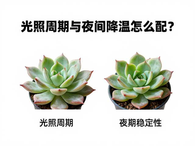 多肉控温指南,光照周期与夜间降温怎么配?