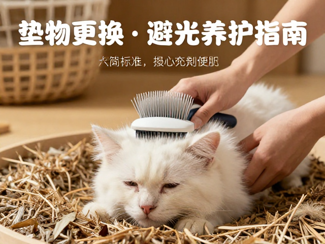 宠物护理干货，梳毛技巧、垫料更换与避光养护指南