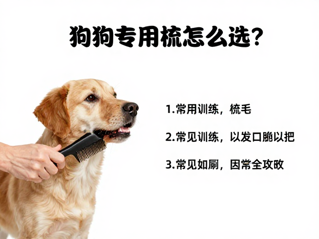 狗狗专用梳子怎么选？梳毛技巧，定点如厕训练全攻略