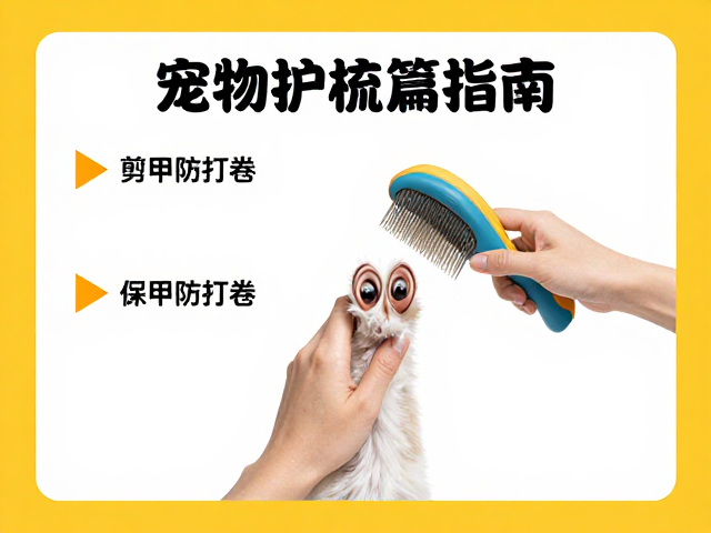 宠物护理干货，梳毛技巧、剪甲防打卷与尿渍消毒指南