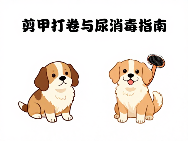 宠物护理干货,梳毛技巧、剪甲防打卷与尿渍消毒指南