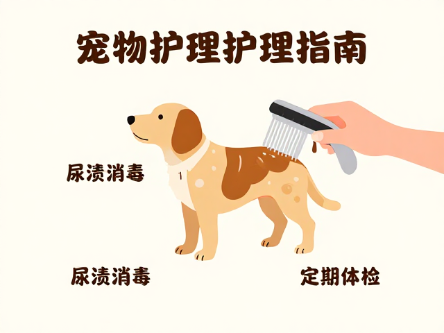 宠物护理干货,梳毛技巧,尿渍消毒,定期体检,打造健康爱宠