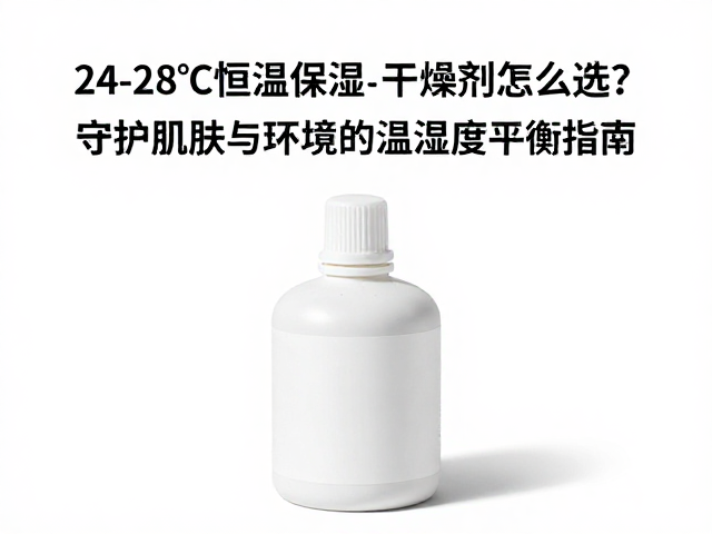 24-28&deg;C恒温保湿，干燥剂怎么选？守护肌肤与环境的温湿度平衡指南