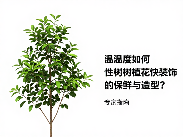 温湿度如何影响树枝植物装饰的保鲜与造型？专家指南