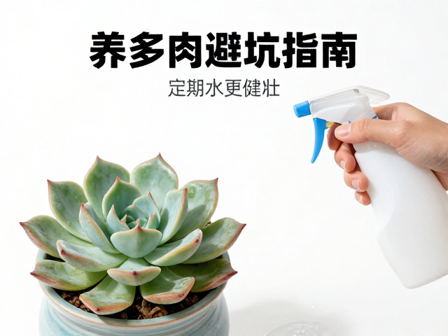 养多肉避坑指南，温湿度控制与防宠物干扰，定期喷水更健壮