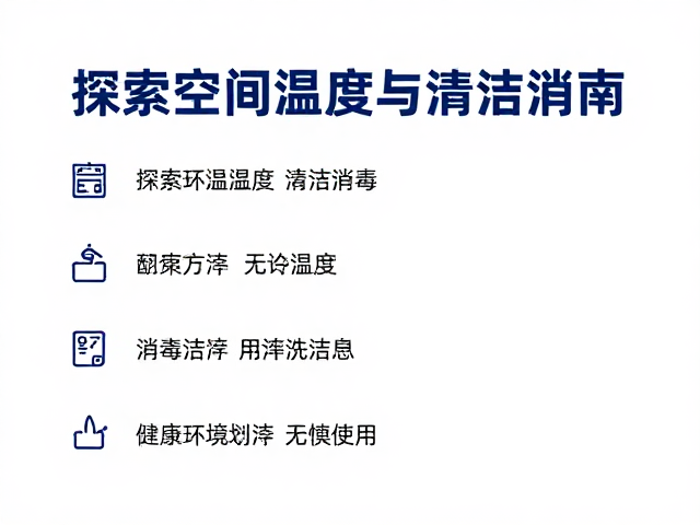 探索空间温湿度与清洁消毒,打造健康舒适的居家环境指南