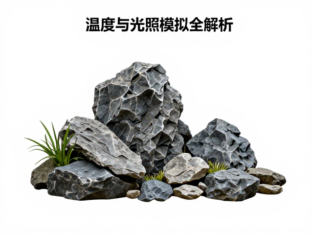 岩石微景观造景指南,温湿度与光照模拟全解析