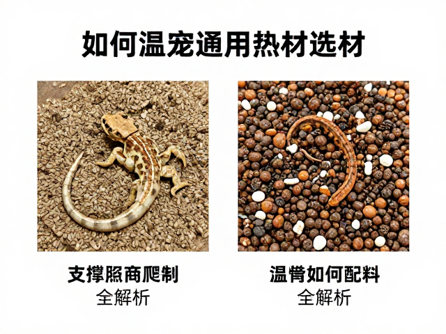 温湿度如何影响爬宠通用垫材选择?支撑点全解析