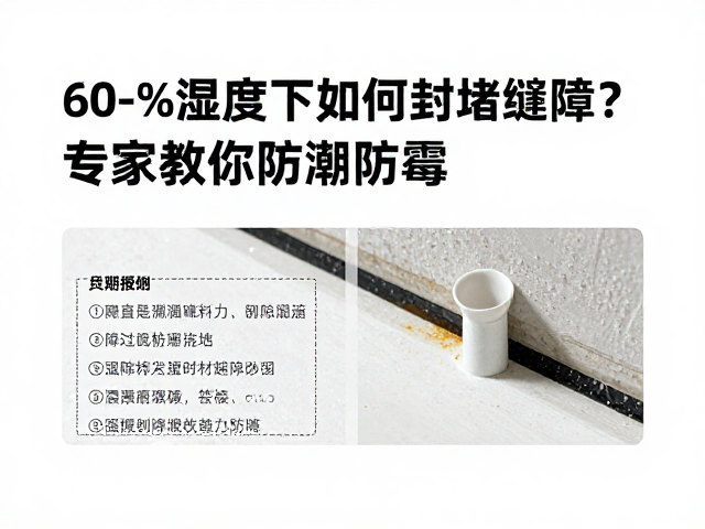 60-80%湿度下如何封堵缝隙？专家教你防潮防霉