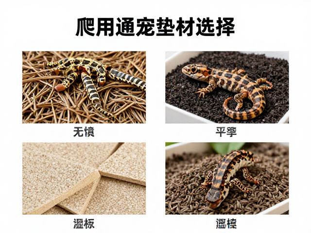 温湿度如何影响爬宠通用垫材选择?支撑点全解析