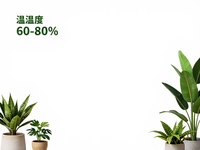 温湿度60-80%植物装饰指南，打造高颜值舒适空间