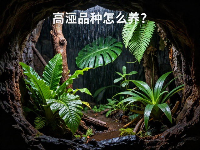 高湿品种怎么养？利用树皮洞穴模拟原生温湿度环境