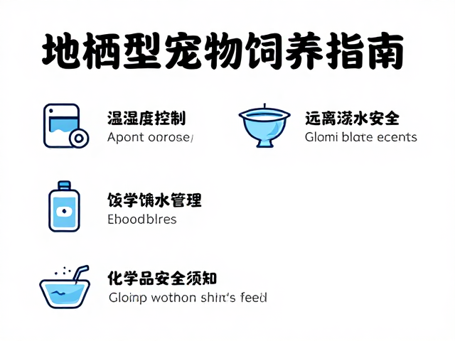 地栖型宠物饲养指南，温湿度控制与远离化学品安全须知