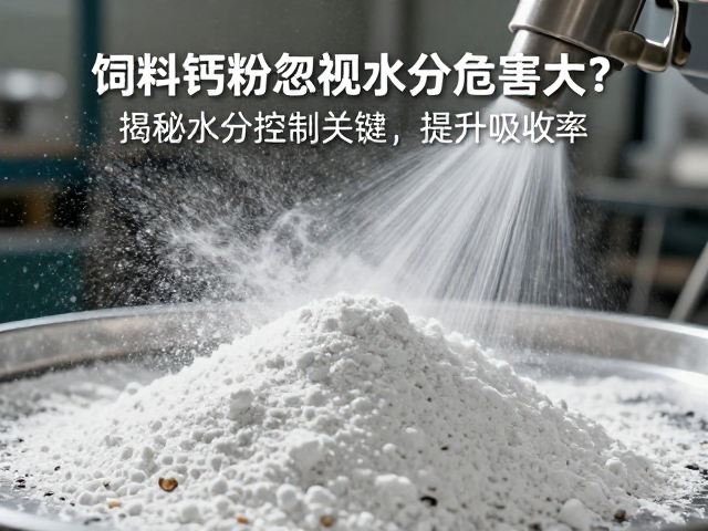 饲料钙粉喷涂忽视水分危害大？揭秘水分控制关键，提升吸收率