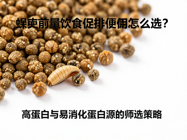 蜕皮前大量进食促排便，饲料怎么选？