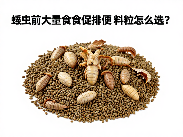 蜕皮前大量进食促排便，饲料怎么选？