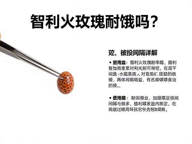 智利火玫瑰耐饿吗？镊子夹持投喂法详解与喂食间隔指南