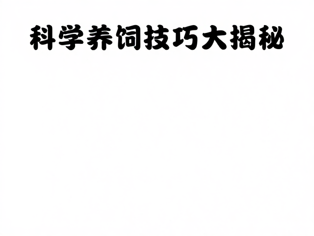 喷雾保湿防过量喂食,科学养饲技巧大揭秘