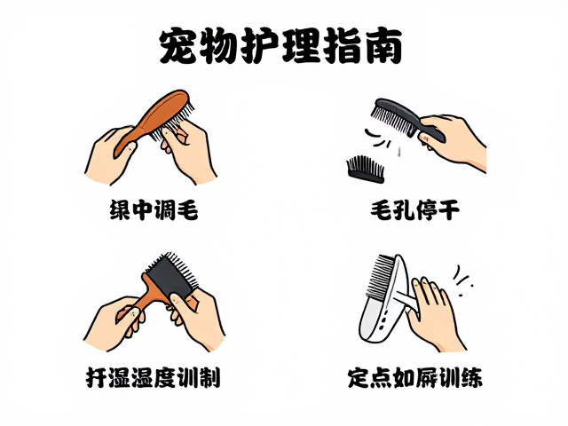 宠物护理指南,梳毛技巧、温湿度控制与定点如厕训练全解析