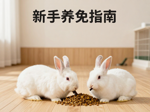 新手养兔指南,梳毛技巧,宽敞空间,专用兔粮定量喂养法