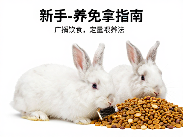 新手养兔指南,梳毛技巧,宽敞空间,专用兔粮定量喂养法